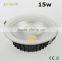 new product 15 watt led slim down light