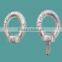 Galvanized DIN580 Eye bolt and DIN 582 Eye nut Rigging