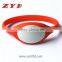 Whole frequency colourful silicon wristband