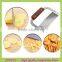 stainless steel handle potato wavy edged knife kitchen gadget cutting peeler cooking tools