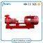 Portable motor end suction water pump for irrigation