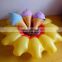 72" Inflatable Sunflower Island Swimming Pool Raft Water Sports Swimming Float