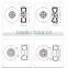 Lawn, Garden wheel with rim 20x10.00-8