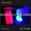 2013 LED illuminated furniture / 2013 Spain LED bar table with LED bar stool