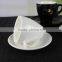 2017 Custom wholesale ceramic porcelain coffee espresso cup and saucer