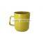 bamboo fiber coffee mug with handle