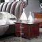 royal luxury bedroom furniture / pictures of bedroom sets / glass bedroom sets mirror B87