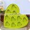 red love heart shaped silicone ice cube tray