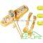 ECO PLA plastic training chopstick spoon and fork baby flatware set