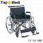Topmedi new product big bearing capacity beach wheelchair for fat people