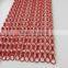 Shiny 12mm red color decorative aluminum link chain for flower basket