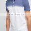 Cheapest Custom Short Sleeve Button Placket Point Collar White Men's 100% Cotton Breathable Knit 200g Casual Polo T-Shirt