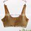 GZY 2015 absorbent high stretch yoga sports seamless tube bra nude