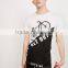 MGOO OEM/ODM Streetwears Fashion On Ins Basic White T-shirt With Printing Customized 100% Cotton Clothes For Men