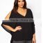 2016 latest hot sale oversized tops for fat women Chiffon shirt blouse for gilrs XXXL-6XL