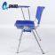 LS-4024A cheap Platic conference chairs with writing tablet,classroom chairs with writing pad