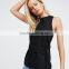 2017 Back Hollow Out Design Charming Elegant Ladies Tank Top