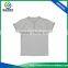 High quality 100% organic cotton 3 buttoms kids sports t shirts with pocket