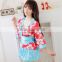 2015 polyester sexy girl kimono costume