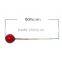 Pearlized Craft Cards Cakes Decoration Red Foam Artificial Flower Stamen