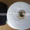 raw material polyester spun yarn
