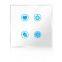 Wireless infrared wifi remote control networking zigbee timer touch panel switch
