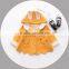 B40962A Little girls cute cat printing pocket coat