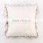 YR176 Luxury Customize Made Genuine Fox Head Fur Patchwork Sofa Pillow Cover