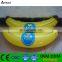 Inflatable lifelike banana model inflatable banana floating toy made in China