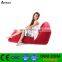 Two color Inflatable S shaped sofa inflatable chair inflatable lounge