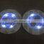 ABS super thin 100*10mm good quality led bottle coaster bar coater led flashing coaster