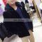 2017 new fashion Dalian mink fur coat for Men mink fur jacket with hood
