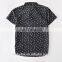 Custom made boys latest short sleeve casual all over print shirt