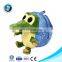 Children's Day Birthday Gift Cute Cartoon Crocodile Plush Toy Custom Design Baby Backpacks Kids Bags