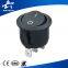 ON/OFF illuminated round rocker electric switch t85 for coffee machine and socket