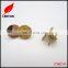 Dongguan supply 14mm gold thin magnetic button