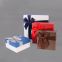 Cardboard flat pack printed magnetic gift box with ribbon