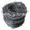 China supplier Galvanized iron barbed wire 12 14 16 18 gauge electro galvanized barbed wire