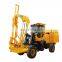 Hydraulic static drop hammer mini ground screw pile driver sunward