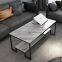 Wholesale carrara white marble top square coffee table