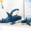 Hot sell large mouth big body baby shark plush toy pillow for decoration
