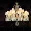 Baccarat Crystal Chandeliers 15L Light Fixtures Modern Crystal Lamp for Living Room Hotel hall Indoor Decoration long Stair pendant Lamp