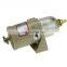 Excavator Fuel Water Separator Assembly 500FG With Heater 500FH