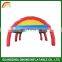 PVC kids outdoor bike theme sport game tunnel tent inflatable for events