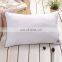 Hot sale feather material bed set sleeping color pipping pillow