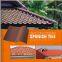 Spanish Clay Roof Tiles 310*310mm Size Red Color S Tiles in Terracotta Material for Sale