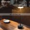 European eye-caring led light table lamp round desk table lamp alumniun