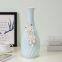 Modern Simple Fashion Elegant Hand Made Gild Blue Ceramic Vase For Living Room Decor