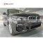 2020 X5 G05 M-TECH body kit for G05 to MT style with front bumper rear bumper side skirt and over fenders X5 body kit