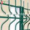 PVC Coated Triangle Bend Fence Welded Mesh Fence Metal 3D Fence